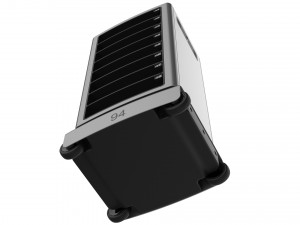 generic delivery robot 01 8 trays Model 3D