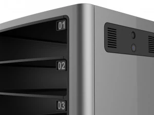 generic delivery robot 01 8 trays 3D Model