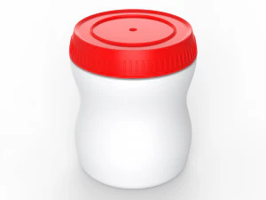 食品容器01 3D 模型