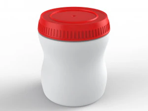 food container 01 3D Model