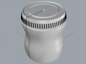 food container 01 Modelo 3D
