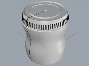 food container 01 3D Model