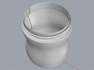 food container 01 Modelo 3D
