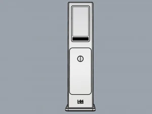 ground totem self service 05 3D Model
