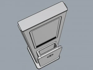 ground totem self service 05 3D Model