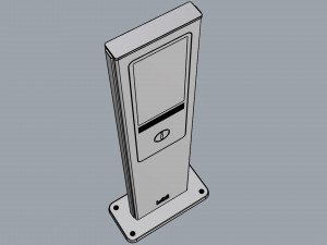 ground totem self service 06 3D Model