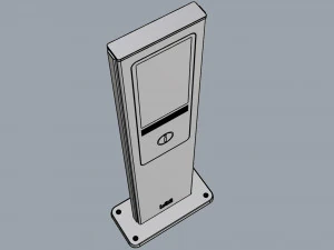 ground totem self service 06 3D Model