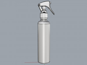 cosmetic container 03 large size v1 Modèle 3D