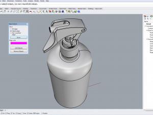 cosmetic container 03 large size v2 Modelo 3D