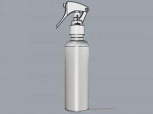cosmetic container 03 medium size v1 3D Модель