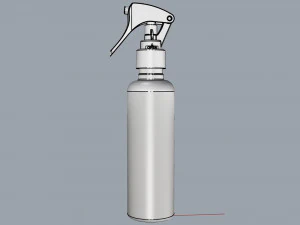 cosmetic container 03 medium size v1 3D Model