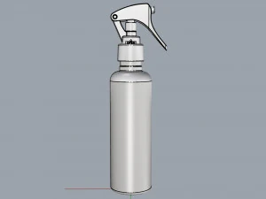 cosmetic container 03 medium size v1 3D Model
