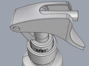 cosmetic container 03 medium size v1 3D Model