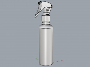 cosmetic container 03 medium size v1 3D Модель