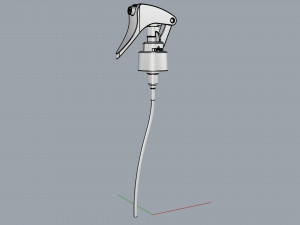 cosmetic container 03 medium size v1 3D Модель