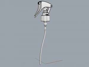 cosmetic container 03 medium size v1 3D Model