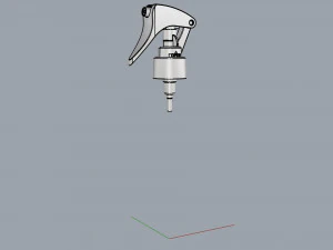 cosmetic container 03 medium size v1 3D Model