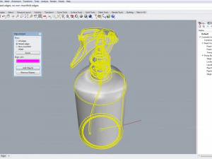 cosmetic container 03 medium size v2 3D Model
