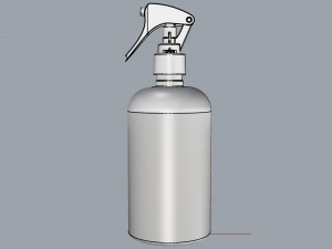 cosmetic container 03 medium size v2 3D Модель