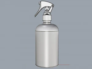 cosmetic container 03 medium size v2 3D Model