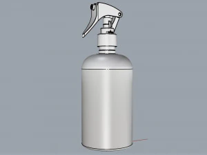 cosmetic container 03 medium size v2 3D Model