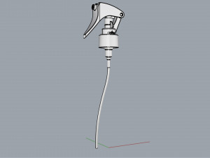 cosmetic container 03 medium size v2 3D Модель