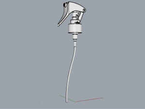 cosmetic container 03 medium size v2 3D Model