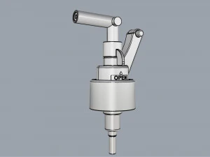 cosmetic container 03 medium size v2 3D Model