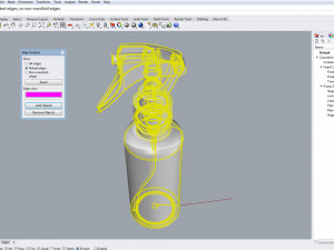 cosmetic container 03 small size v1 Modelo 3D