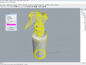 cosmetic container 03 small size v1 3D Model