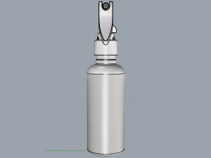 cosmetic container 03 small size v1 3D Model