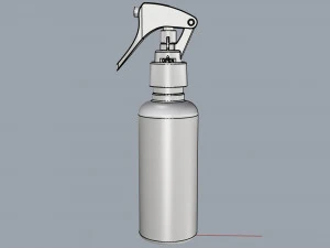 cosmetic container 03 small size v1 3D Model