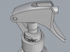 cosmetic container 03 small size v1 Modelo 3D