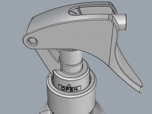 cosmetic container 03 small size v1 3D Model