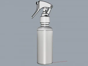 cosmetic container 03 small size v1 3D Model