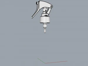 cosmetic container 03 small size v1 3D Model
