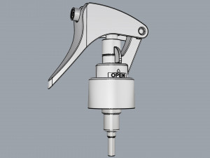 cosmetic container 03 small size v1 Modelo 3D