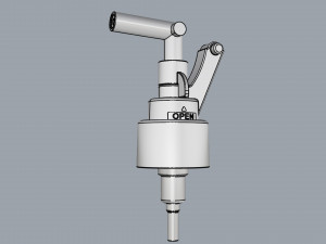 cosmetic container 03 small size v1 Modelo 3D
