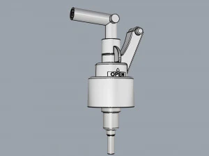 cosmetic container 03 small size v1 3D Model