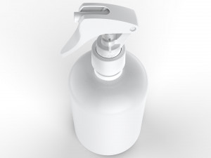 cosmetic container 03 small size v2 Modelo 3D