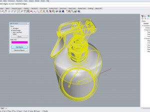 cosmetic container 03 small size v2 Modelo 3D