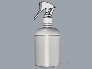 cosmetic container 03 small size v2 Modelo 3D