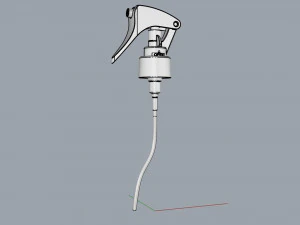 cosmetic container 03 small size v2 3D Model