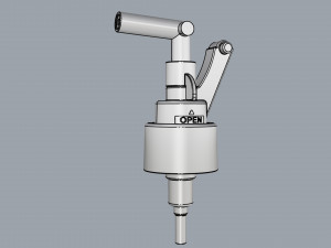 cosmetic container 03 small size v2 Modelo 3D