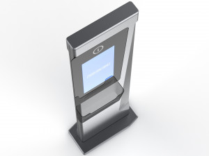 ground totem self service 07 Model 3D