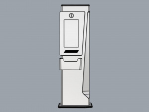 ground totem self service 07 Model 3D