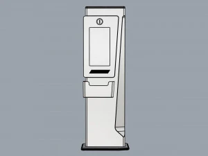 ground totem self service 07 3D Model