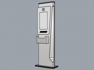ground totem self service 07 Model 3D
