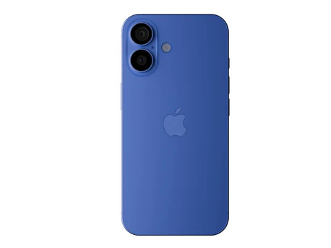 Apple iPhone 16 Ultramarine 3D Model
