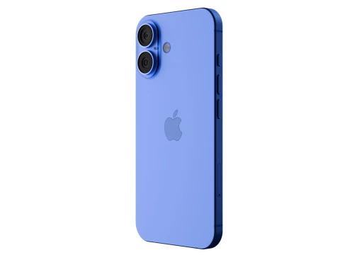 Apple iPhone 16 Ultramarine 3D Model